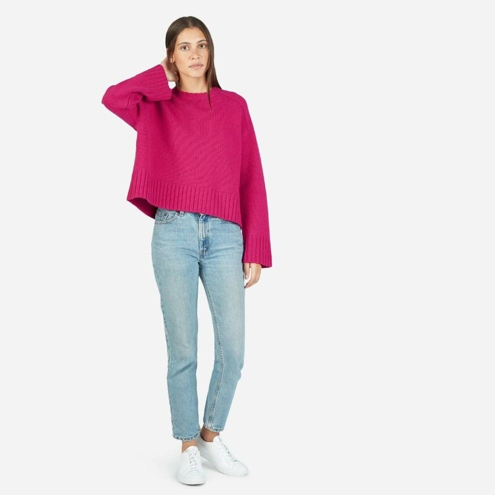 Everlane Cropped Boxy Sweater